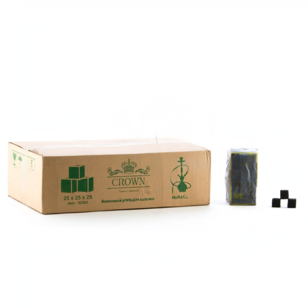 Уголь Crown Horeca Кокосовый 20 Кг (25 Мм) в Нарьян-Маре
