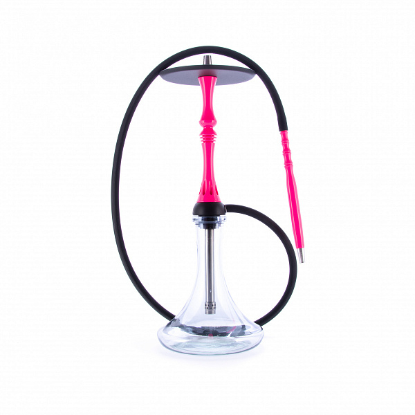 Кальян Alpha Hookah Kappa Rose Fluor (Розовый, 56 см) в Нарьян-Маре