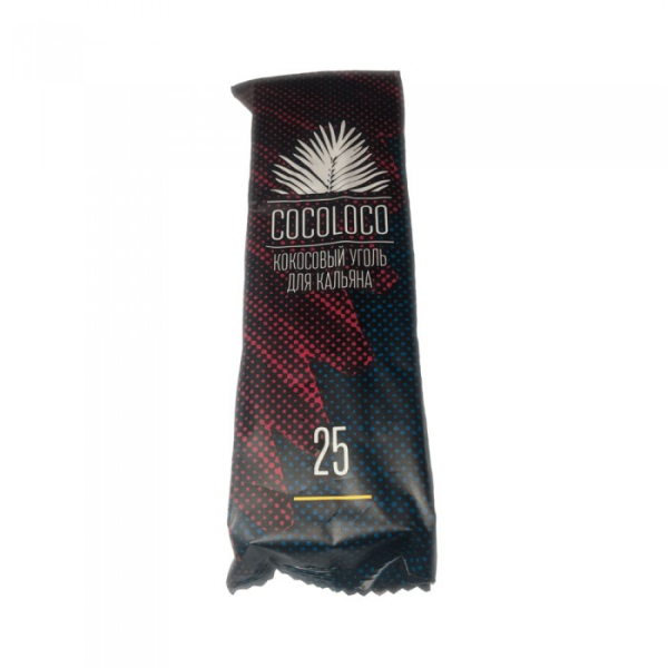 Кокосовый уголь Cocoloco 25мм - 12 шт. в Нарьян-Маре