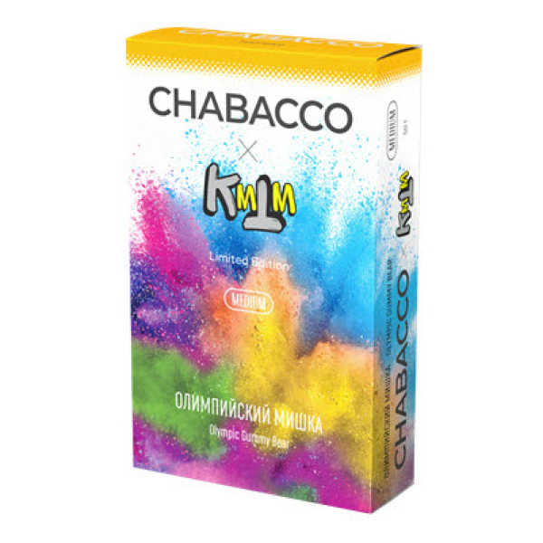 Смесь Chabacco Medium OLYMPIC GUMMY BEAR (ОЛИМПИЙСКИЙ МИШКА) 50 гр в Нарьян-Маре