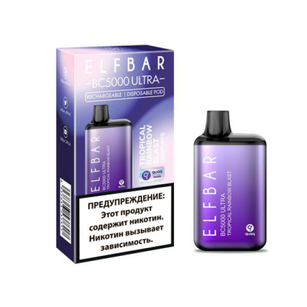 Elfbar BC5000 (Тропические фруктовые конфеты), 5000 тяг в Нарьян-Маре