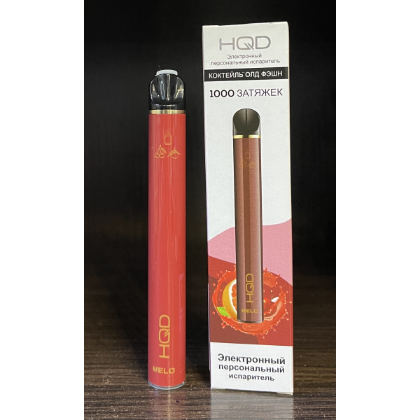 HQD melo coctail old faision (коктейль олд фэйшн) 1000 затяжек в Нарьян-Маре