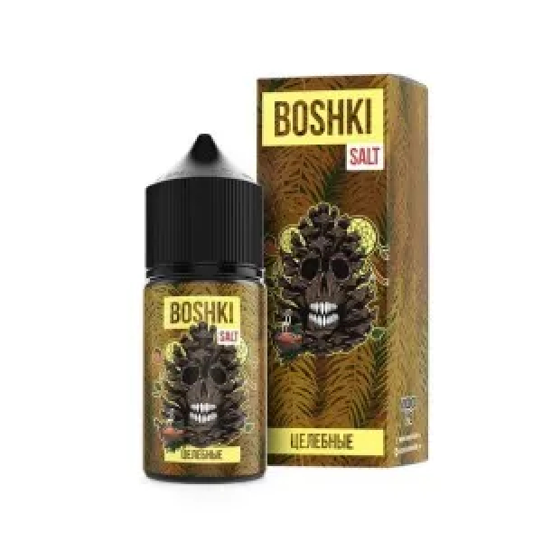 Жидкость BOSHKI Salt Целебные (Мёд трава чай хвоя) (30 мл, 20 мг/мл) в Нарьян-Маре