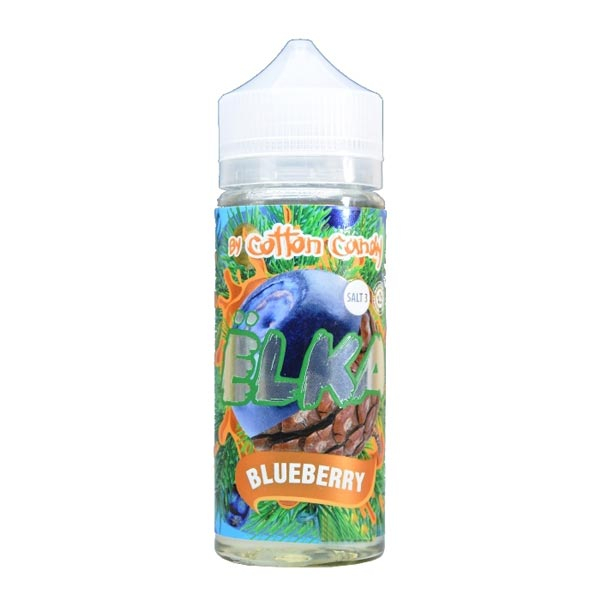 Жидкость Cotton Candy ЁLKA BLUEBERRY (Хвоя С Мятой И Черникой) (120 мл, 0 мг/мл) в Нарьян-Маре
