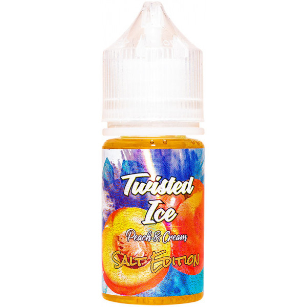 Жидкость Twisted Ice Salt Peach&Cream (Персиково Сливочный Щербет) (30 мл, 20 мг/мл) в Нарьян-Маре