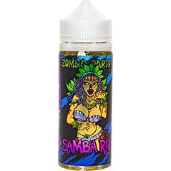 Жидкость Zombie Party Samba Rio (Гранат Киви Ананас Виноградный Сок) (120 мл, 3 мг/мл) в Нарьян-Маре