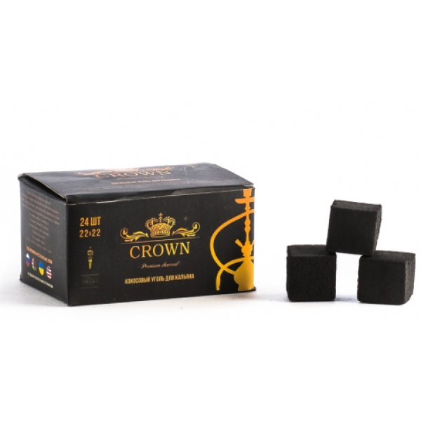 Уголь Crown Кокосовый 24 Шт (22 Мм) в Нарьян-Маре