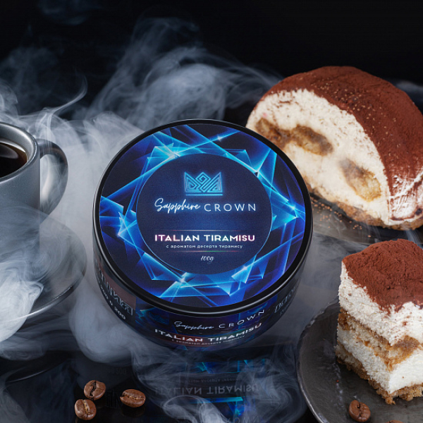 Табак Sapphire Crown Italian Tiramisu (Сливочный крем бисквит) 100 гр в Нарьян-Маре