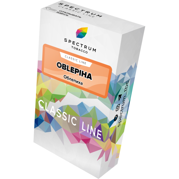Табак Spectrum Classic oblepiha 40 грамм в Нарьян-Маре
