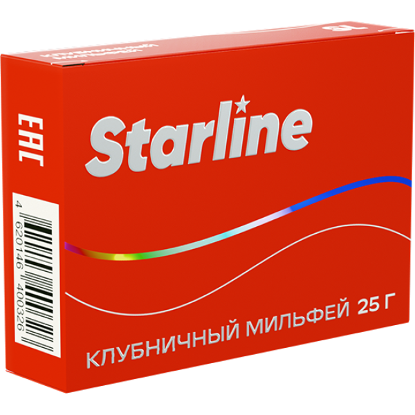 Табак Starline Клубничный мильфей 25 гр в Нарьян-Маре