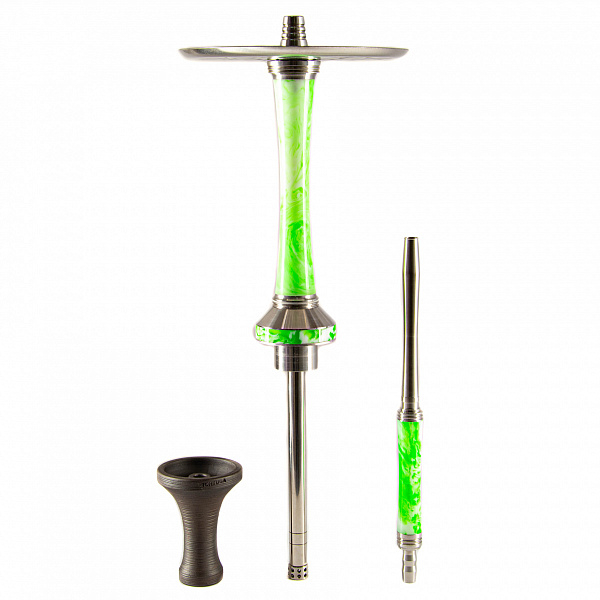 Кальян Tortuga Рейнджер PRO (Белый,Зеленый, 50 см) в Нарьян-Маре