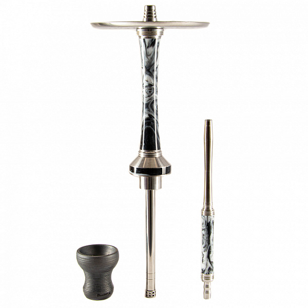 Кальян Tortuga Рейнджер PRO (Белый,Черный, 50 см) в Нарьян-Маре