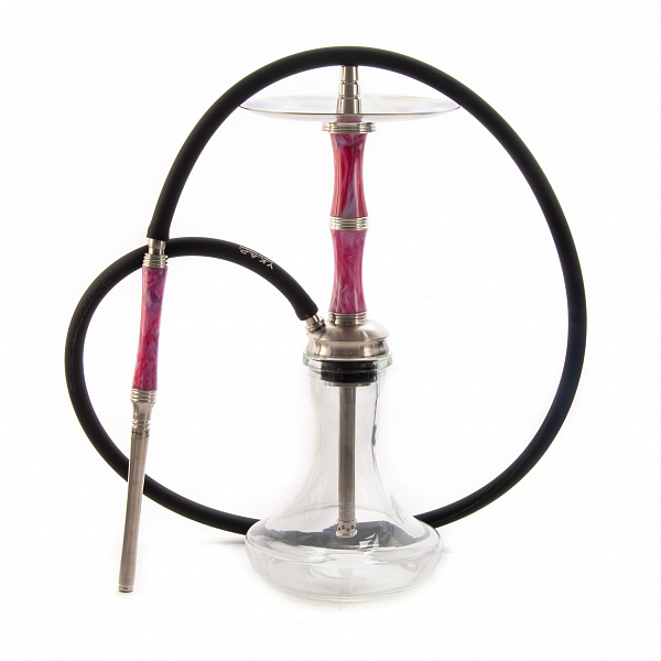 Кальян Y.K.A.P. Mini STR M3 (Розовый,Белый, 39 см) в Нарьян-Маре