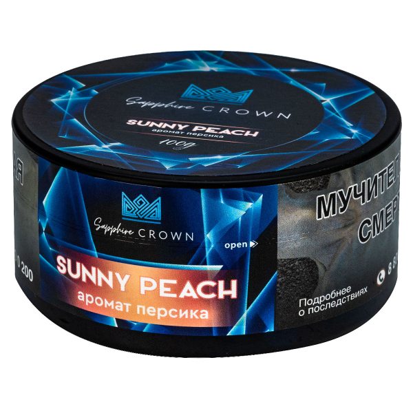 Табак Sapphire Crown Sunny Peach  100 грамм в Нарьян-Маре