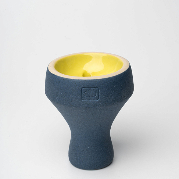 Чаша Форма Турка Бетон (Синий/Желтый) в Нарьян-Маре