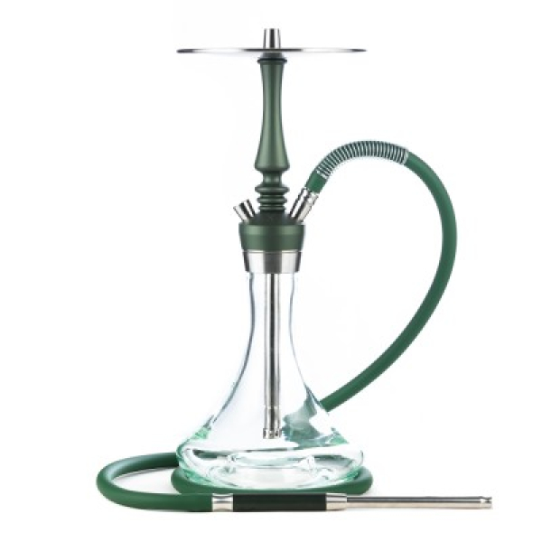 Кальян Hoob Mars Pro Mini British Racing Green Stainless Steel в Нарьян-Маре