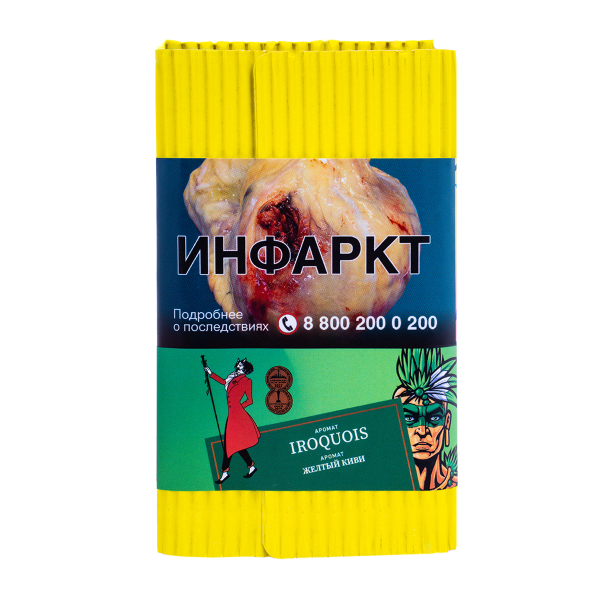 Табак Satyr Iroquois (Желтый Киви)  100 грамм в Нарьян-Маре