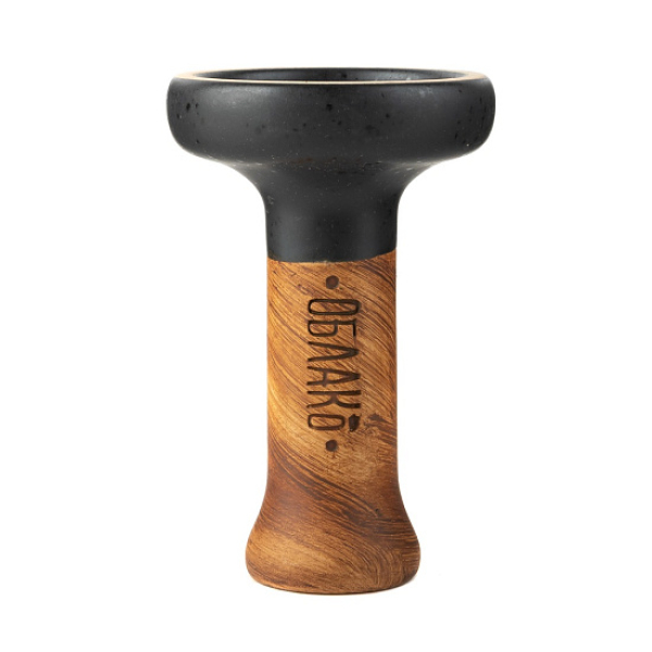 Чаша Облако Black Glaze Черный Матовый для кальяна в Нарьян-Маре