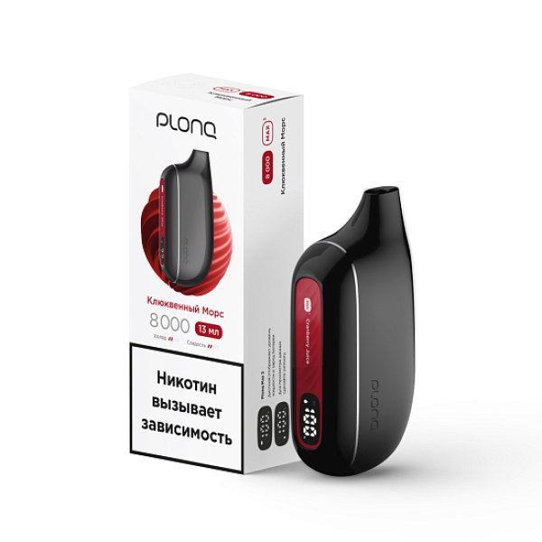 Электронка Plonq Max S 8000 Клюквенный Морс в Нарьян-Маре
