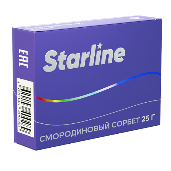 Табак Starline Смородиновый Сорбет 25 грамм в Нарьян-Маре
