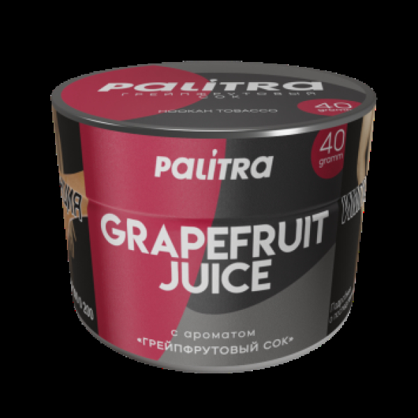 Табак Palitra Grapefruit Juice Грейпфрутовый Сок 40 грамм в Нарьян-Маре