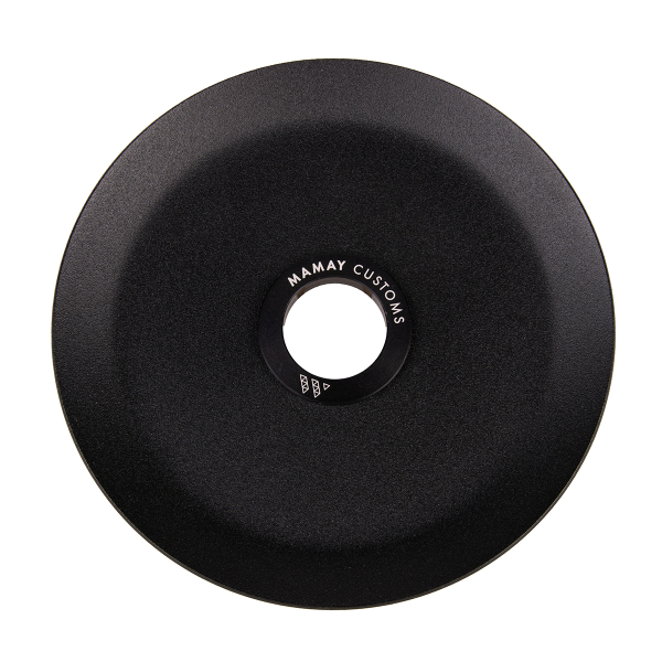 Кальян Mamay Customs Coilover Big Anod Золотой Сплеш Чёрный в Нарьян-Маре