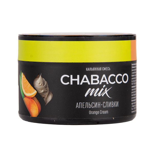 Бестабачная смесь Chabacco Mix Medium Orange Cream 40 грамм в Нарьян-Маре