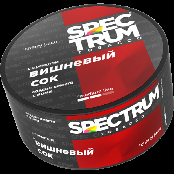 Табак Spectrum Medium Line Cherry Juice 25 грамм в Нарьян-Маре