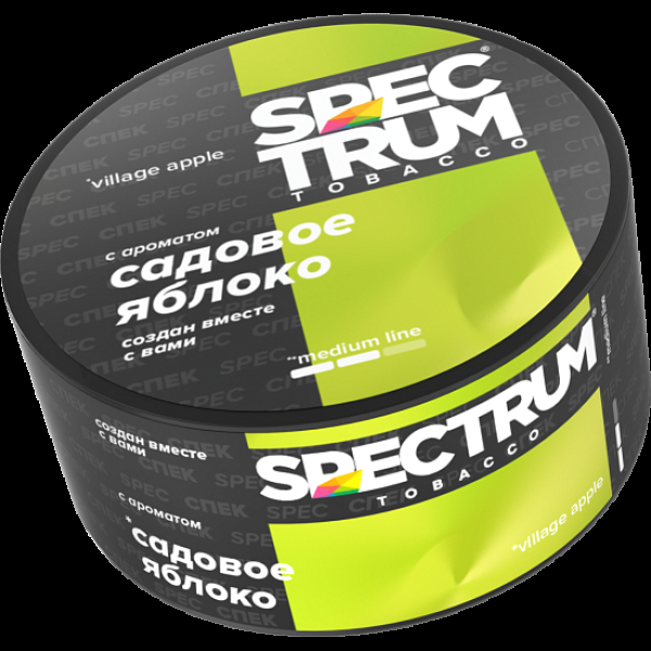 Табак Spectrum Medium Line Village Apple 25 грамм в Нарьян-Маре