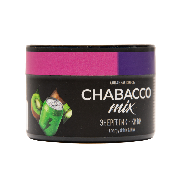 Бестабачная смесь Chabacco Medium Mix Energy Drink & Kiwi 40 грамм в Нарьян-Маре