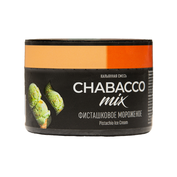 Бестабачная смесь Chabacco Mix Medium Pistachio Ice Cream 50 грамм в Нарьян-Маре