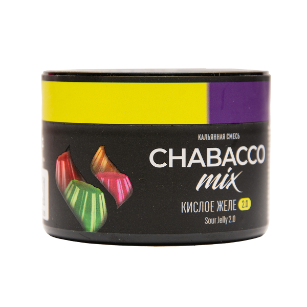 Бестабачная смесь Chabacco Mix Medium Sour Jelly 2.0 50 грамм в Нарьян-Маре