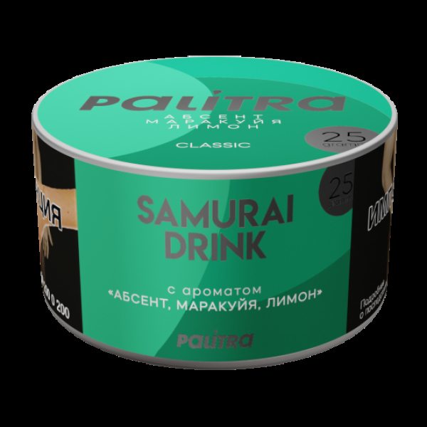 Табак Palitra Samurai Drink Напиток Самурая 25 грамм в Нарьян-Маре