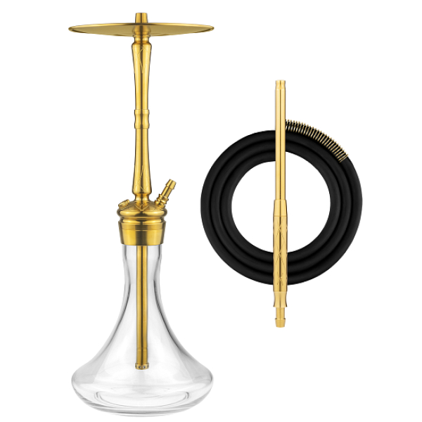 Кальян Hoob Go Pro Gold Фурнитура Gold Prima Быстросъёмное Блюдце в Нарьян-Маре