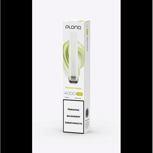 Электронка Plonq Plus Pro 4000 Мелиcса Цедра 4000 затяжек в Нарьян-Маре