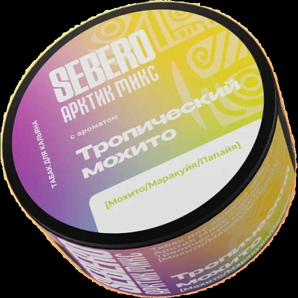 Табак Sebero Арктик Микс Тропический Мохито Мохито Маракуйя Папайя 100 грамм в Нарьян-Маре