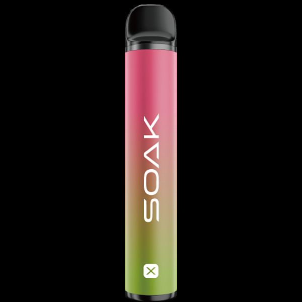 Электронка Soak X Raspberry Soda Малиновая Газировка 2200 затяжек в Нарьян-Маре
